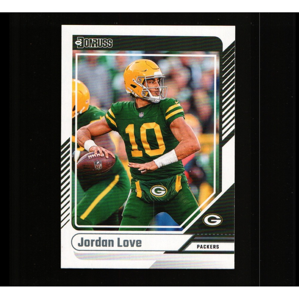 2024 Panini Donruss‎ Jordan Love Green Bay Packers Football Card #230